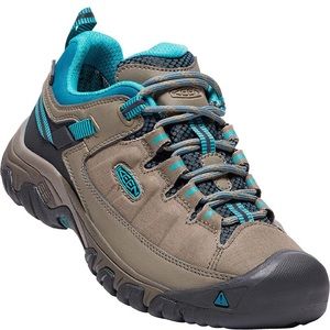 KEEN Women's Targhee EXP WP Hiking Shoes - Brindle/Blue Coral